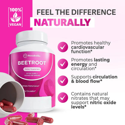 Beetroot Powder Aids Healthy Circulation & Vitality*