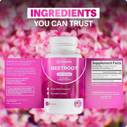 Beetroot Powder Aids Healthy Circulation & Vitality*